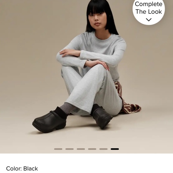 UGG Shoes - Black Women’s Slip-On Clog Shoes - Comfortable Everyday Wear